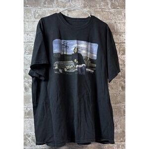 Ice Cube Vintage-Style Rap Tee Mens Large Lowrider Graphic Black T-Shirt No Tag